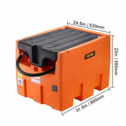 VEVOR 48 GALLON 12V PREMIUM PUMP HEAVY DUTY PORTABLE DIESEL FUEL TANK