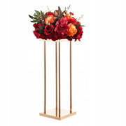 VEVOR 10 PCS Wedding Flower Stand 200X200X600 MM Solid Gold Set