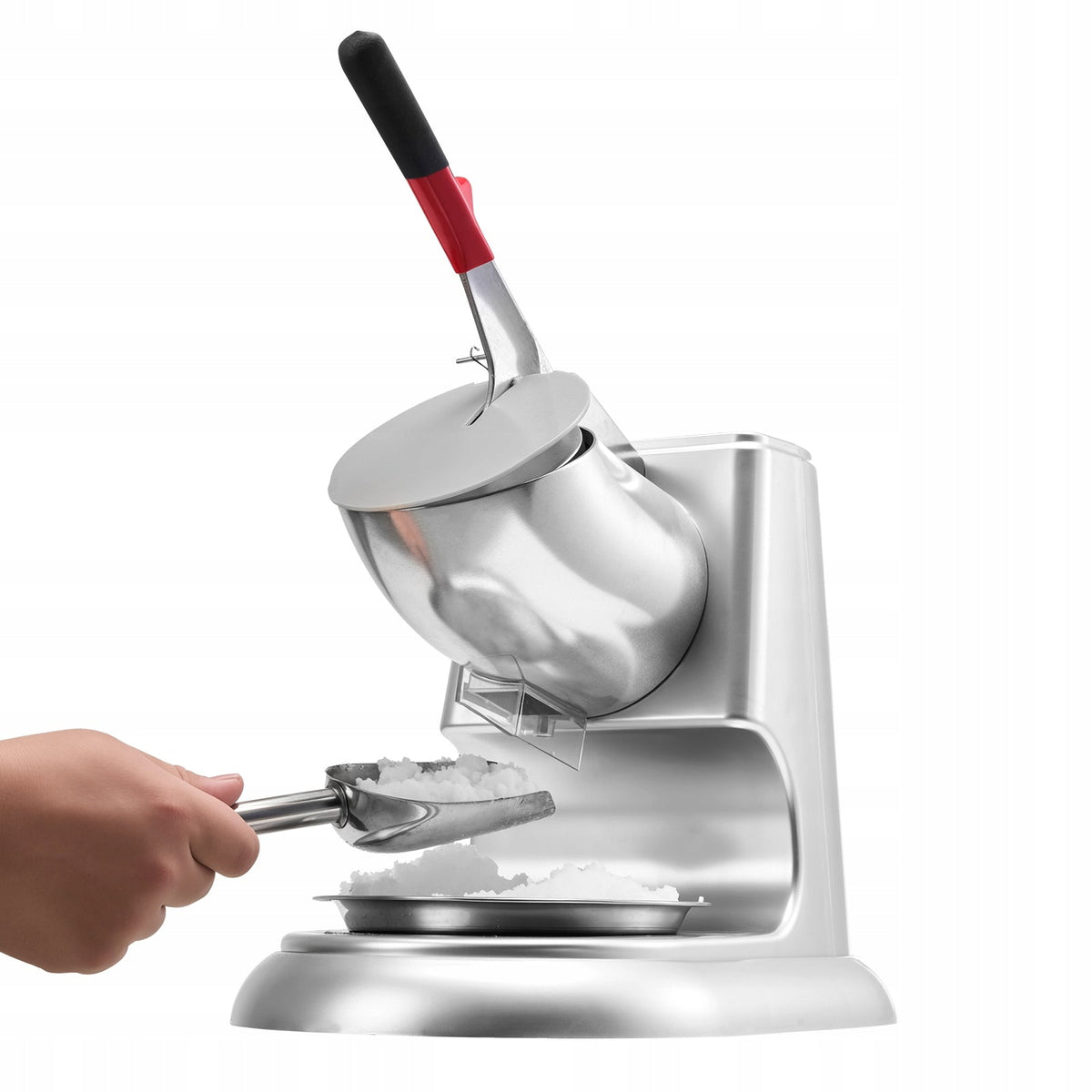 VEVOR COMMERCIAL ICE CRUSHER 100KG/H 300W STAINLESS STEEL POWERFUL