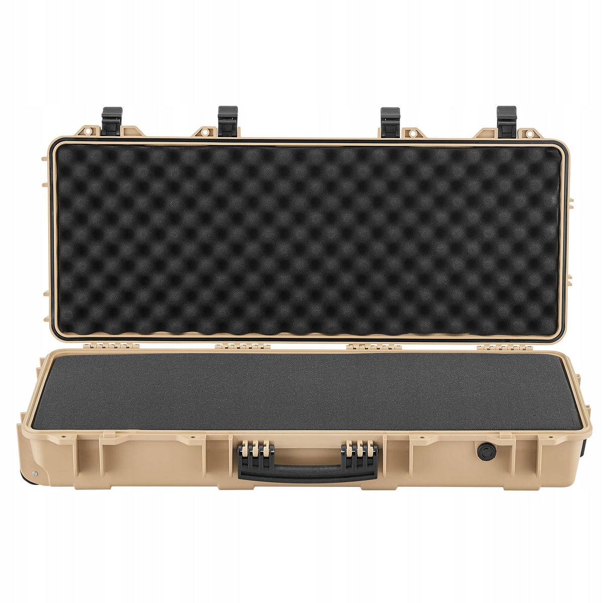 VEVOR HARD RIFLE CASE WITH KEY LOCK, WATERPROOF IP67, ROBUST