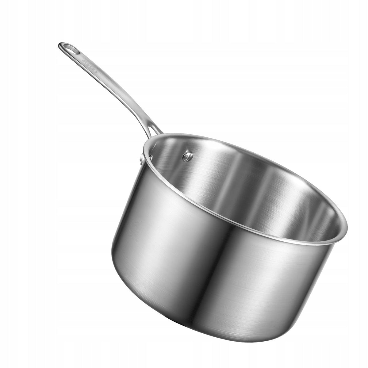 VEVOR 3.79 L SAUCEPAN WITH GLASS LID SOUP POT STRONG STEEL