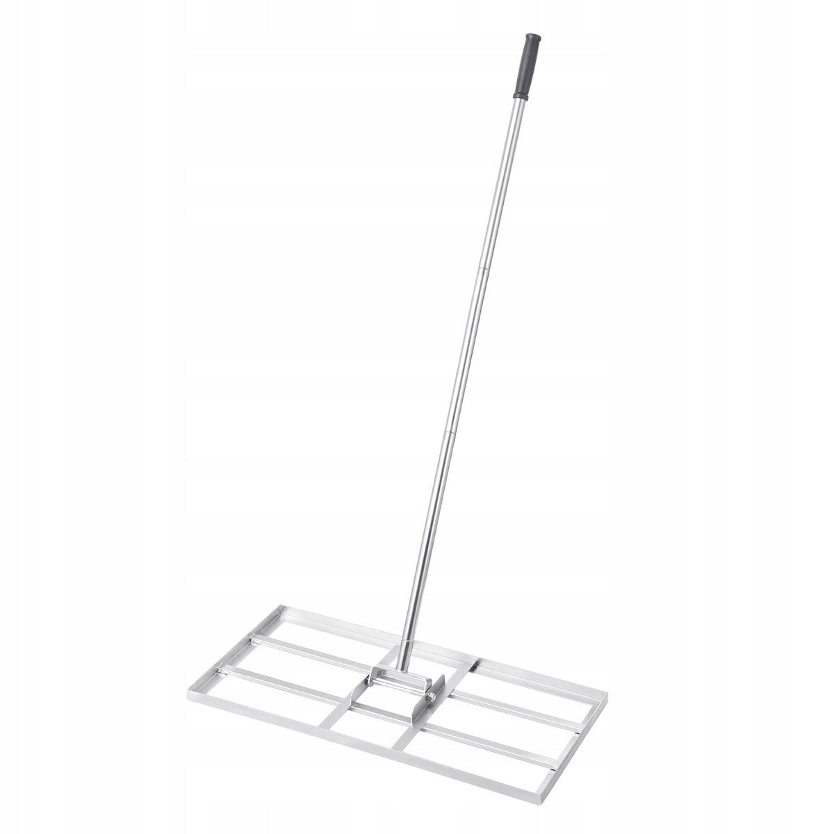 VEVOR LAWN RAKE WITH TELESCOPIC HANDLE 355X762MM STRONG SOLID