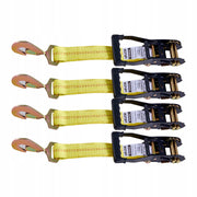 PROFESSIONAL VEVOR WHEEL STRAP 50.8X2438.4MM WITH SPRING HOOKS
