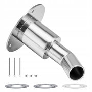 VEVOR 24MM STAINLESS STEEL EXHAUST THRU-HULL FITTING SOLID