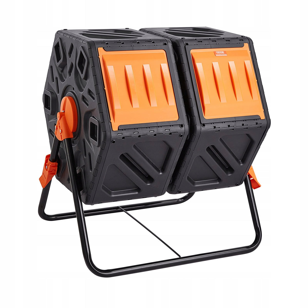 PROFESSIONAL VEVOR 140L DUAL CHAMBER ROTATING COMPOSTER STRONG SOLID