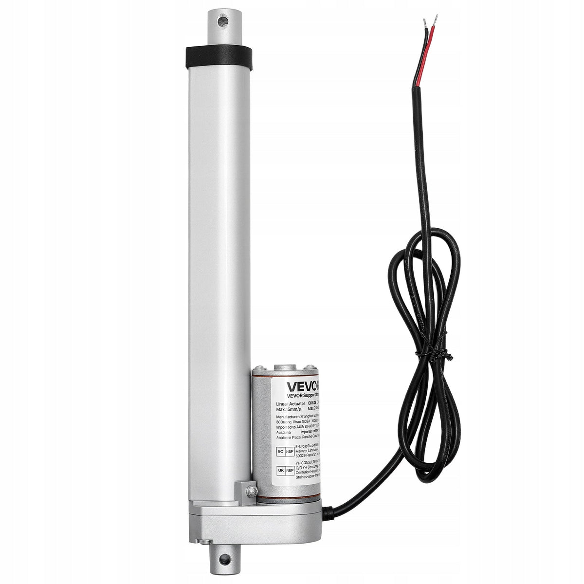 VEVOR 12V 101.6MM 15MM S IP54 PREMIUM HEAVY DUTY LINEAR ACTUATOR