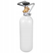 CO2 CYLINDER VEVOR 2 KG ALLOY STEEL GREY BRASS VALVE BEST
