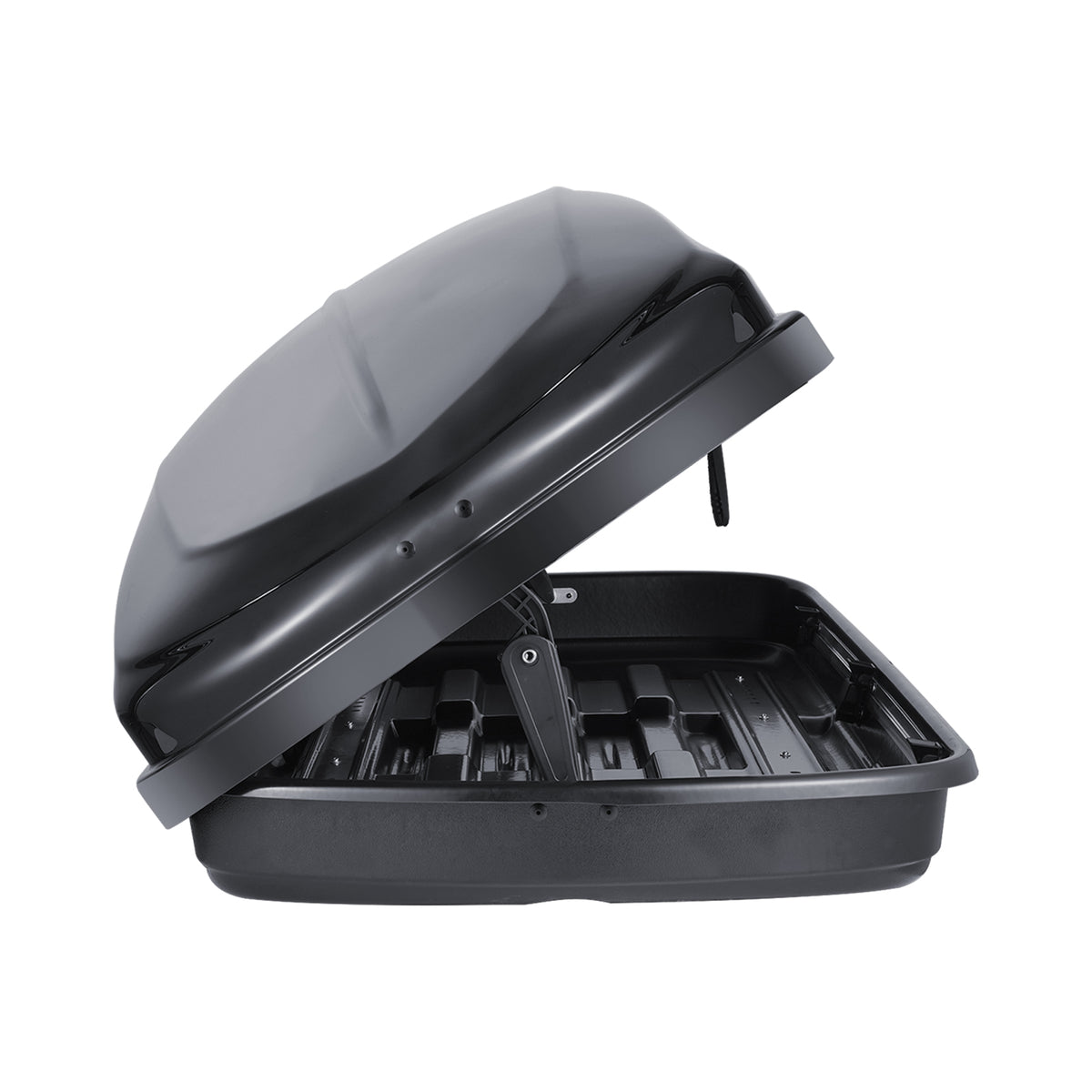 VEVOR ROOF BOX 220L ABS STRONG ROOF RACK DOUBLE-SIDED OPENING