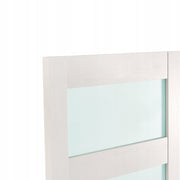 VEVOR SLIDING DOOR 915X2035 MM WHITE 5-PIECE ASSEMBLY KIT