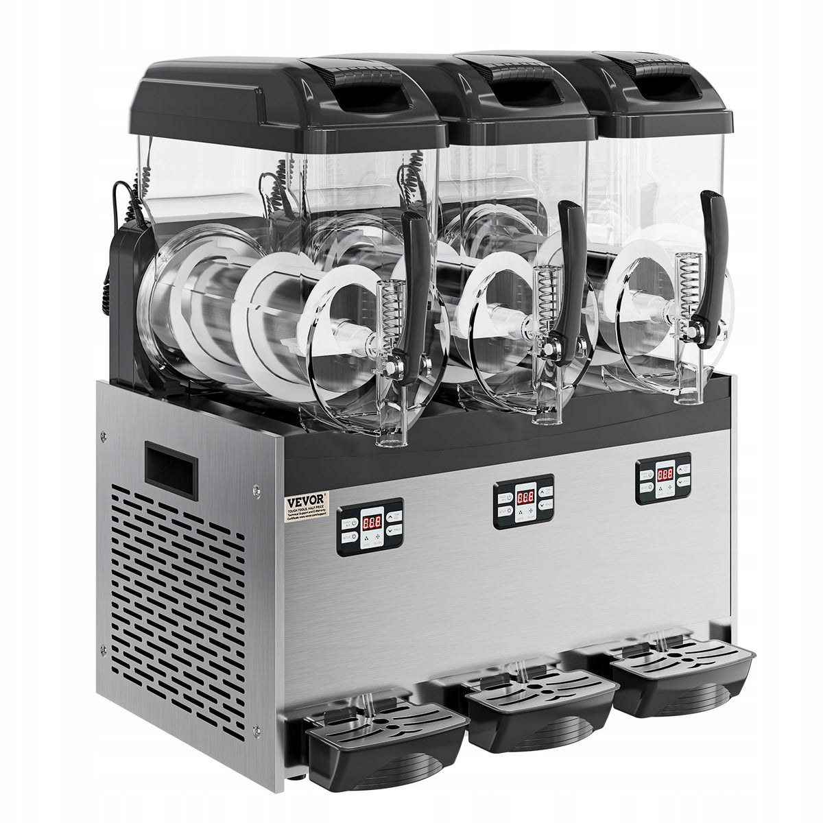 VEVOR COMMERCIAL SLUSHIE MACHINE 12L X 3 TRIPLE POWERFUL
