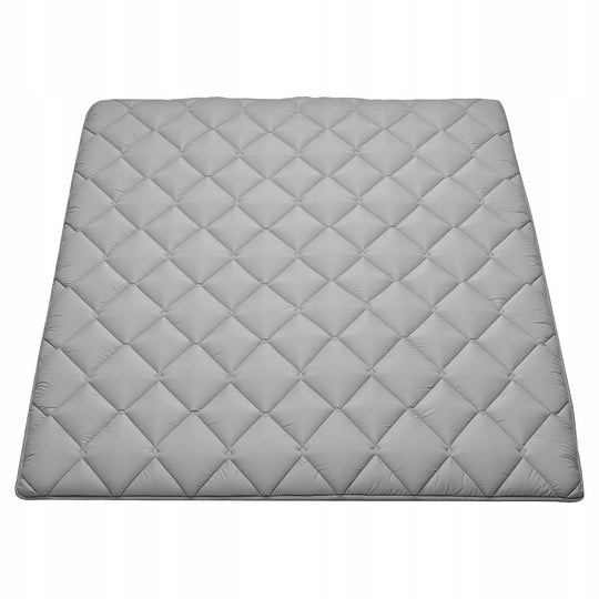 VEVOR FOLDABLE FUTON MATTRESS TATAMI 2032X1524X89MM GREY PREMIUM