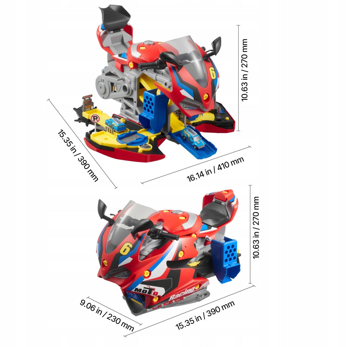 PREMIUM VEVOR MOTORCYCLE ENGINE TOY 25-PIECE SET
