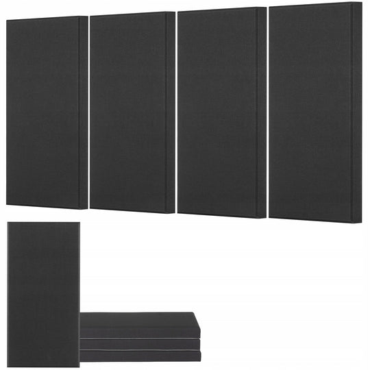 VEVOR ACOUSTIC PANELS 4 PCS 600X300X50MM SELF-ADHESIVE STRONG SOUND ABSORPTION