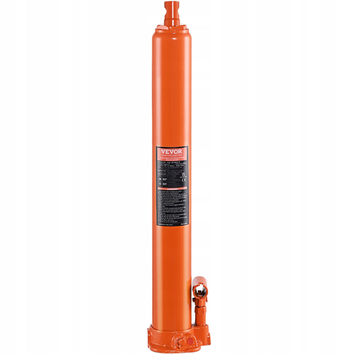 HYDRAULIC LIFT VEVOR 4T LONG CYLINDER STRONG SOLID TOP