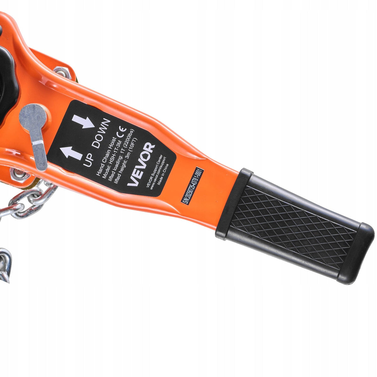 LEVER HOIST VEVOR 1T MANUAL CHAIN G80 WESTON BRAKE 3M