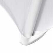 VEVOR FOLDING CHAIR COVERS ELASTIC SPANDEX 50 PCS WHITE