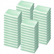 VEVOR SATIN CHAIR SASHES WITH BOWS 275X17CM 100PCS LIGHT GREEN