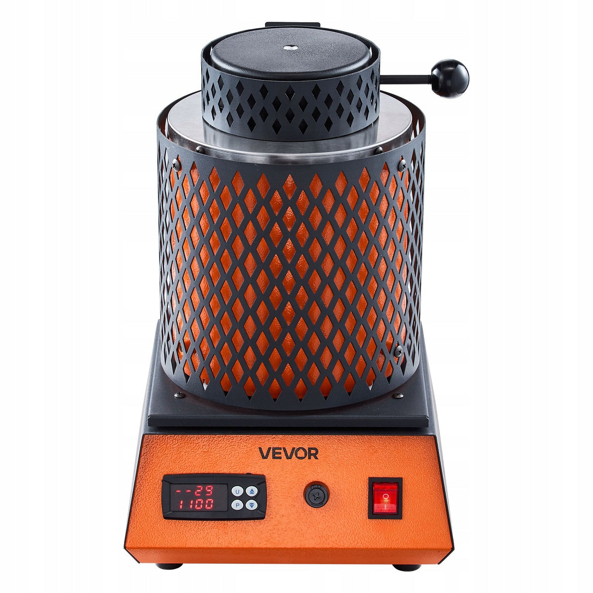 VEVOR 1350W Digital Electric Gold Melting Furnace with Ceramic Crucible