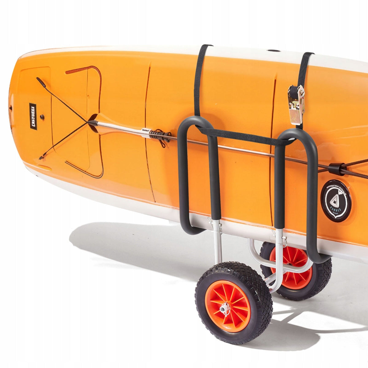 VEVOR KAYAK SUP CART 68KG SOLID TIRES 25.4CM
