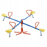 VEVOR KIDS SWING 4 SEATS HEAVY-DUTY STEEL 360 ROTATION 45.4 KG LOAD CAPACITY