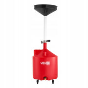 VEVOR 68L OIL DRAIN PAN WITH HEIGHT ADJUSTMENT LIGHTWEIGHT DESIGN