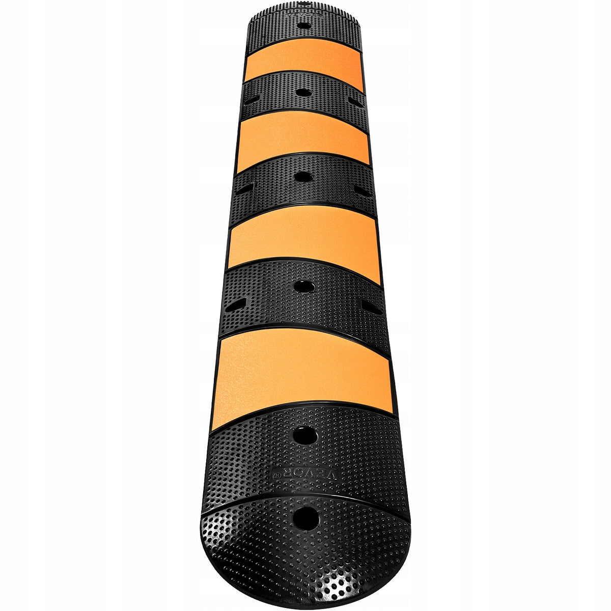 VEVOR CABLE PROTECTOR DUAL CHANNEL 185X31X5.5 CM HEAVY DUTY RUBBER RAMP