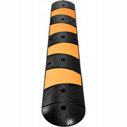 VEVOR CABLE PROTECTOR DUAL CHANNEL 185X31X5.5 CM HEAVY DUTY RUBBER RAMP