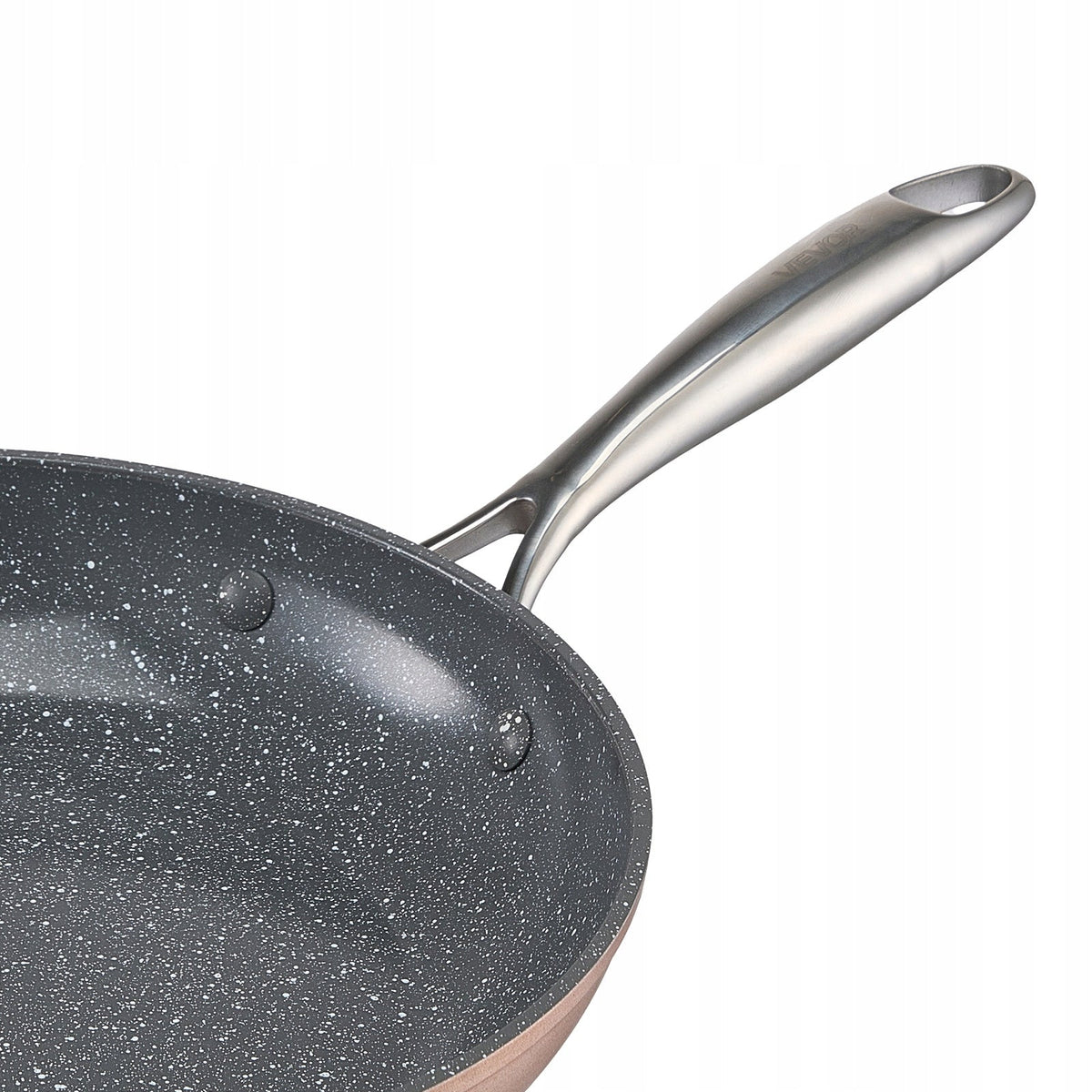 VEVOR 3-PIECE FRYING PAN SET 20 27 30 CM ALUMINIUM NON-STICK