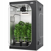 VEVOR GROW BOX 122X122X203 CM STRONG 22 MM STEEL FRAME PREMIUM TENT FOR