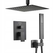 VEVOR PROFESSIONAL SHOWER FAUCET WITH 12-INCH SQUARE RAINFALL SHOWER HEAD