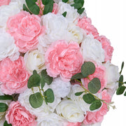 VEVOR PREMIUM ARTIFICIAL SILK ROSES 10 PCS FLOWER BALLS 18 CM
