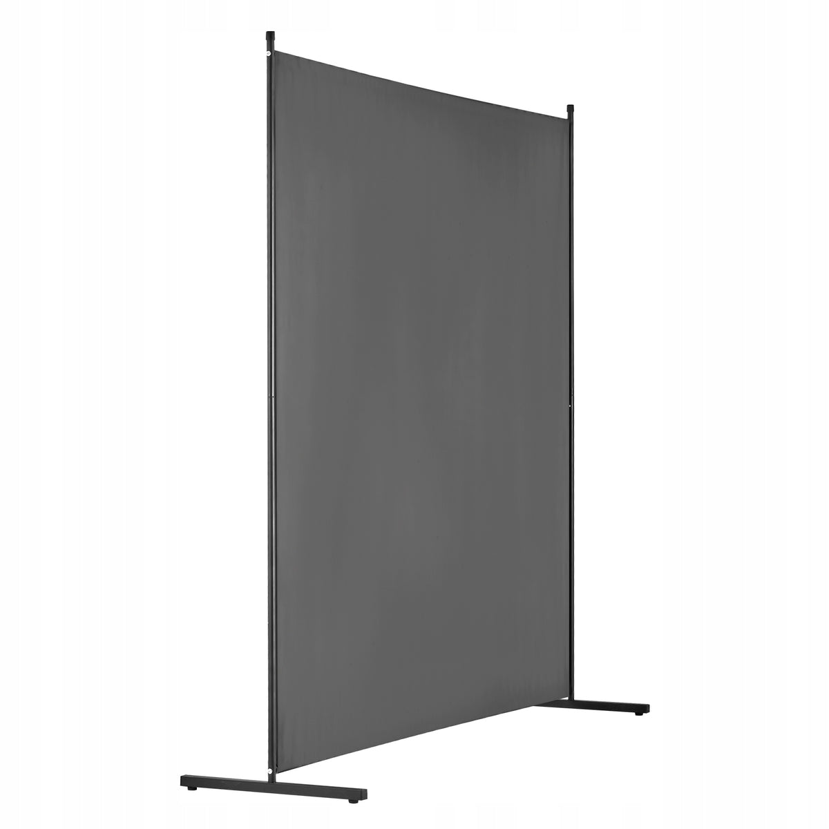 VEVOR ROOM DIVIDER 1 PANEL 180 CM GREY STURDY FRAME OXFORD