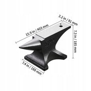VEVOR 25KG HORN ANVIL STEEL BLACKSMITH ANVIL ROUND SOLID