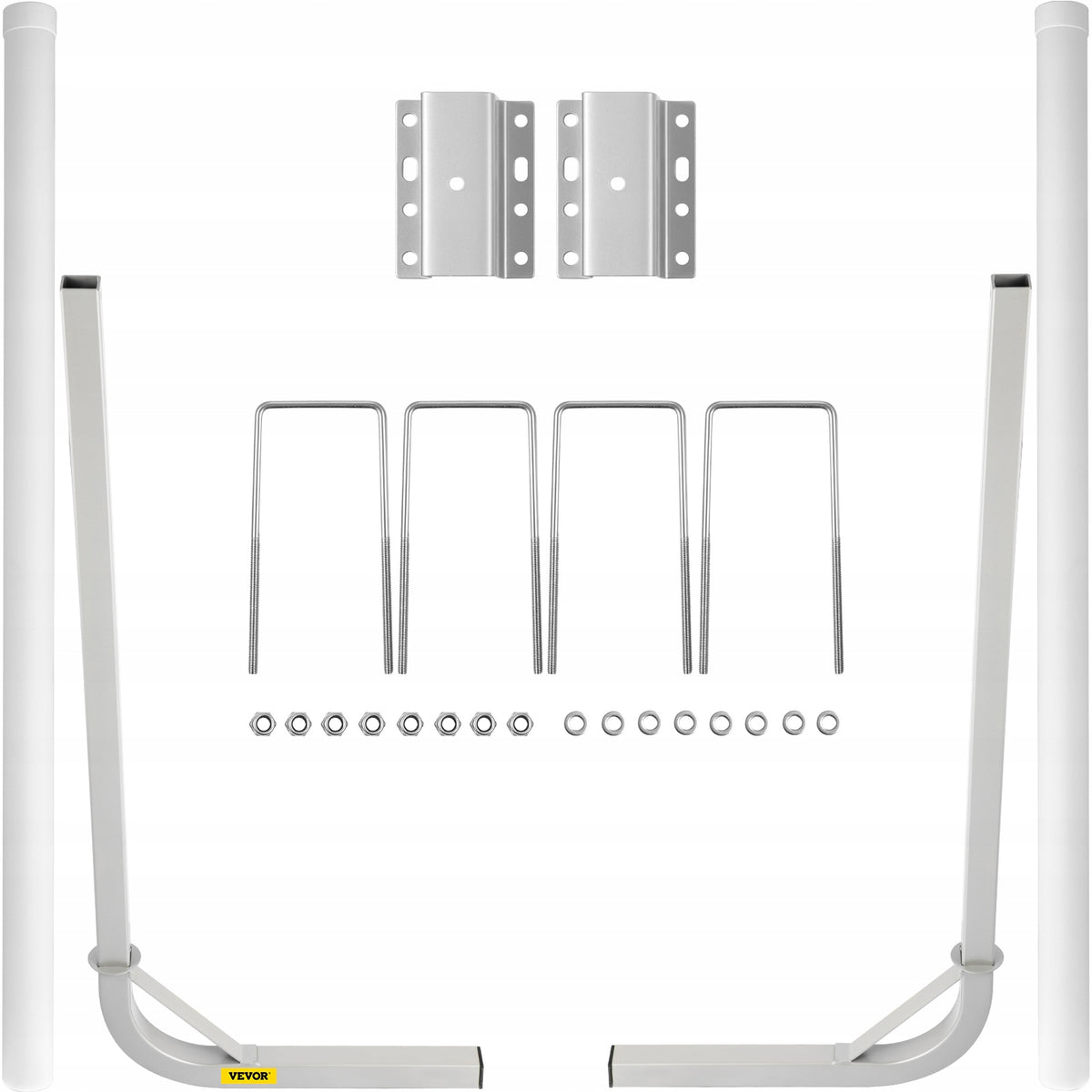 VEVOR BOAT TRAILER GUIDE-ONS 2 PCS 60 IN STEEL ADJUSTABLE PVC