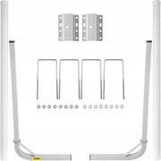 VEVOR BOAT TRAILER GUIDE-ONS 2 PCS 60 IN STEEL ADJUSTABLE PVC