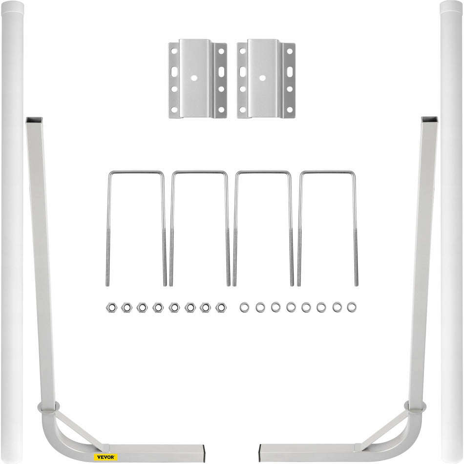 VEVOR BOAT TRAILER GUIDE-ONS 2 PCS 60 IN STEEL ADJUSTABLE PVC