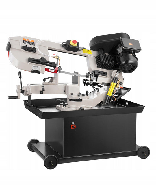 VEVOR HORIZONTAL METAL BAND SAW 1.1KW 7X8.25CM RECTANGULAR CUTTING