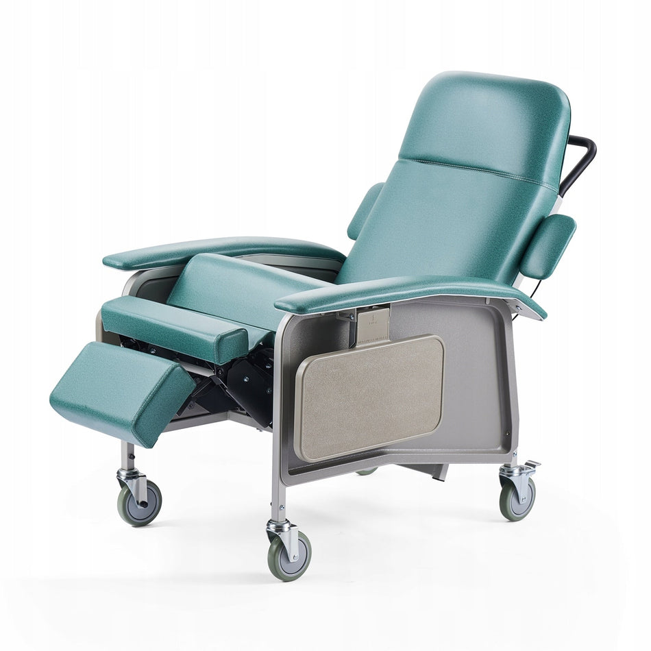 VEVOR MEDICAL CHAIR 4-POSITION GERI RECLINER STRONG FRAME COMFORTABLE