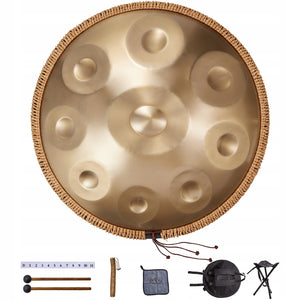 VEVOR HANDPAN 55 CM 9 NOTES D MINOR HAND DRUM PREMIUM PERCUSSION INSTRUMENT