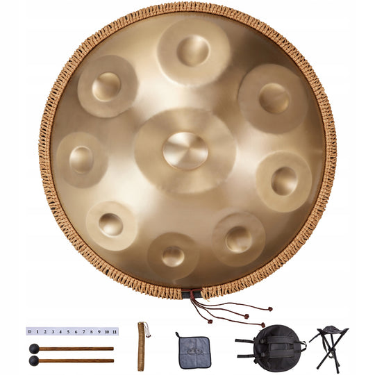 VEVOR HANDPAN 55 CM 9 NOTES D MINOR HAND DRUM PREMIUM PERCUSSION INSTRUMENT