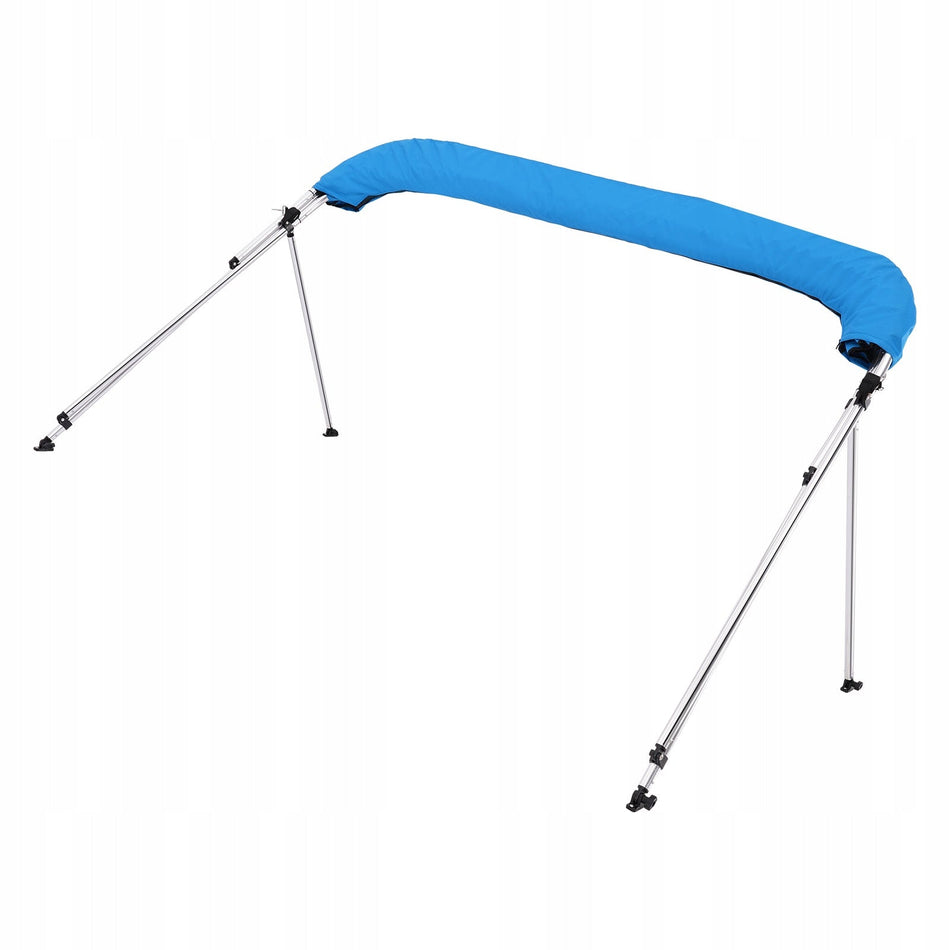 VEVOR BOAT COVER BIMINI TOP 3 ARCH WATERPROOF UV STRONG ALUMINUM
