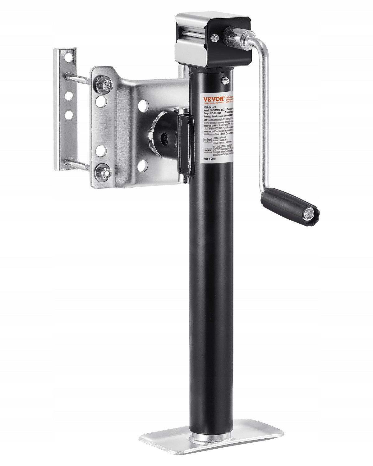 VEVOR TRAILER JACK 2267 KG CAPACITY HEAVY DUTY STEEL TRAILER SUPPORT