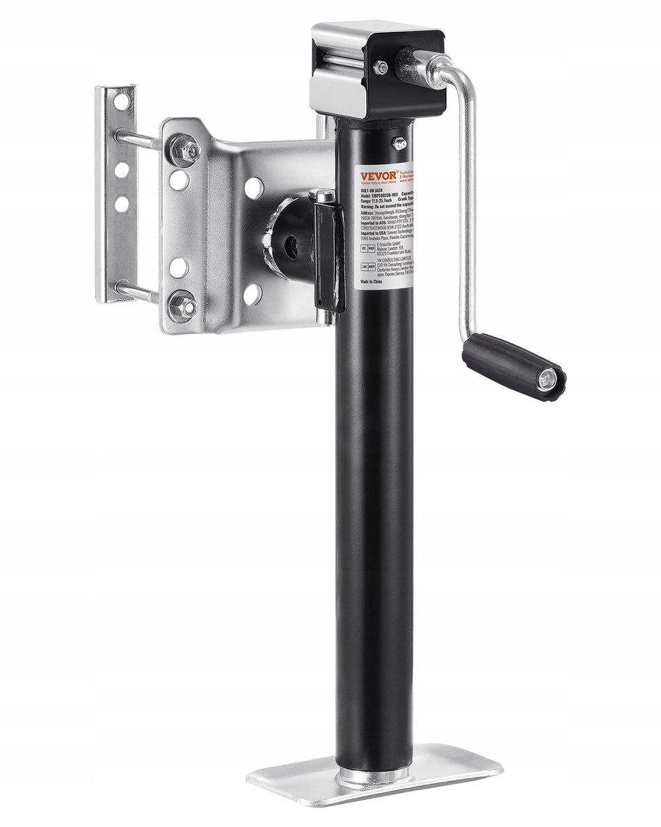 VEVOR TRAILER JACK 2267 KG CAPACITY HEAVY DUTY STEEL TRAILER SUPPORT