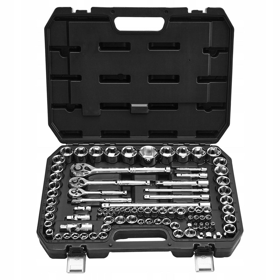 VEVOR PREMIUM SOCKET SET 86 PIECES 9.5, 6.4, 12.7 MM WITH CR-V CASE