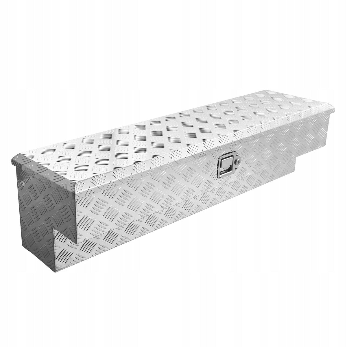 VEVOR HEAVY DUTY ALUMINUM TOOL BOX 101L G-STYLE LOCK SILVER