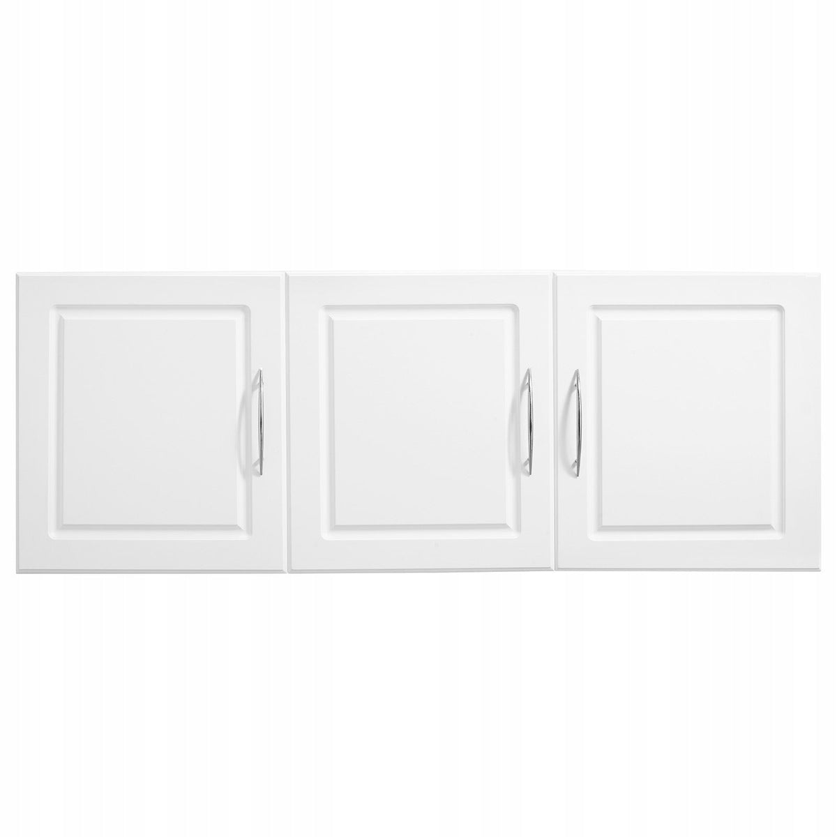 VEVOR SOLID WALL CABINET FOR LAUNDRY ROOM 2-TIER 3 DOORS WHITE