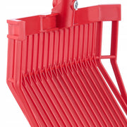 VEVOR SWEDISH DIGGING FORK 18 TEETH LONG HANDLE FIBERGLASS SOLID
