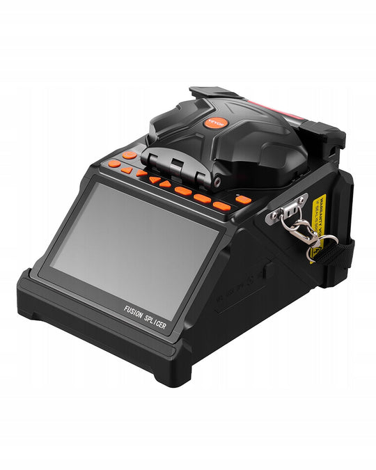 VEVOR 6-MOTOR FIBER OPTIC FUSION SPLICER 5-INCH LCD 7800MAH BEST