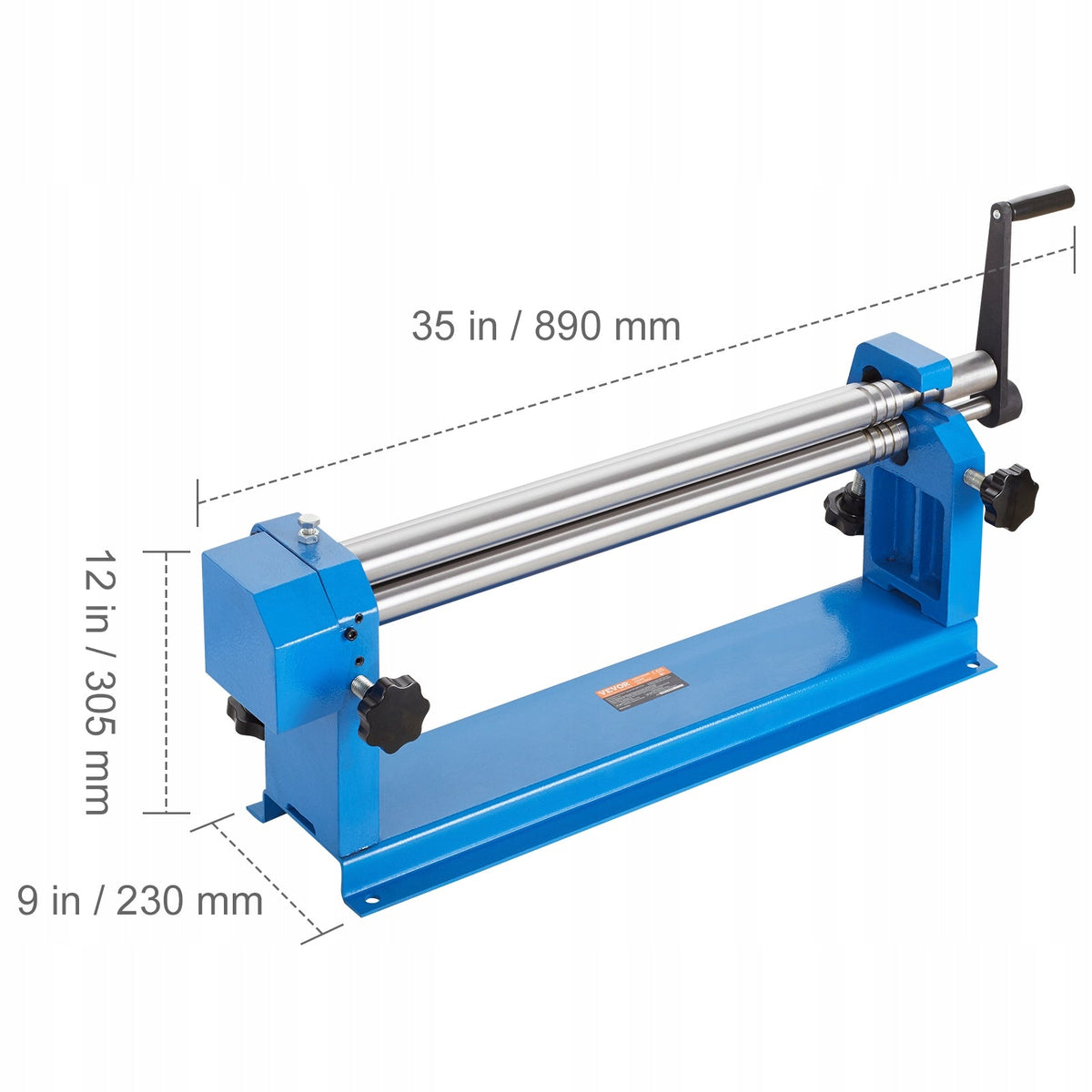 VEVOR PLATE ROLLING MACHINE 890X230X305 MM PROFESSIONAL BENDER 610