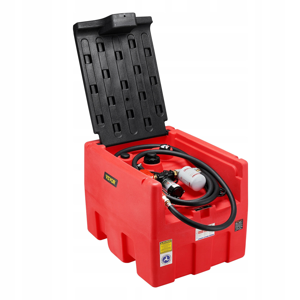 VEVOR portable fuel tank for diesel and petrol, 48 gallons, 12V pump